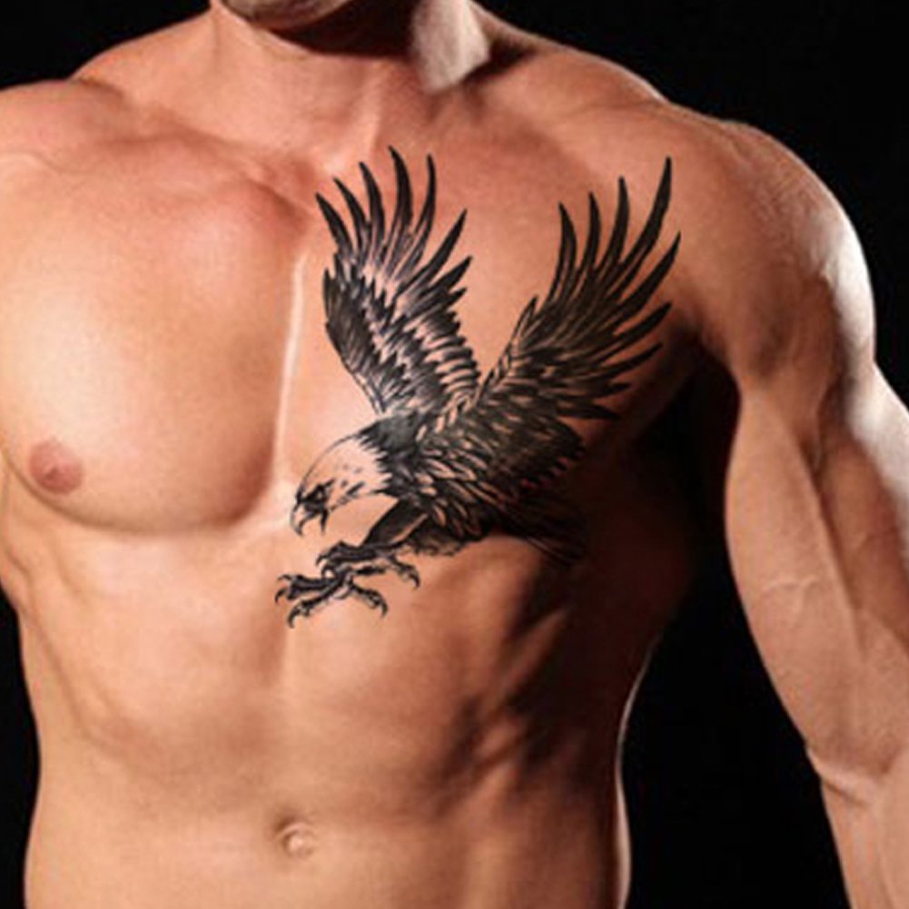 eagle chest tattoos for men 0039