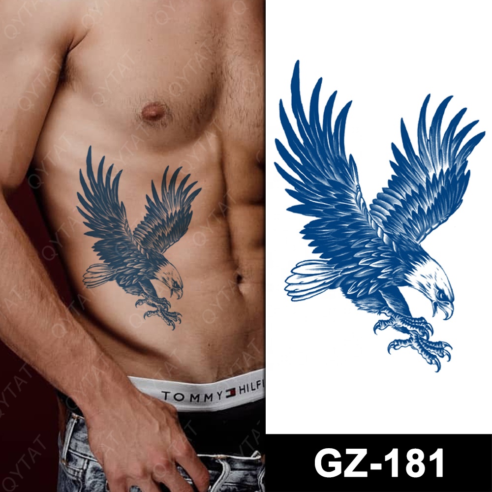 eagle chest tattoos for men 0048