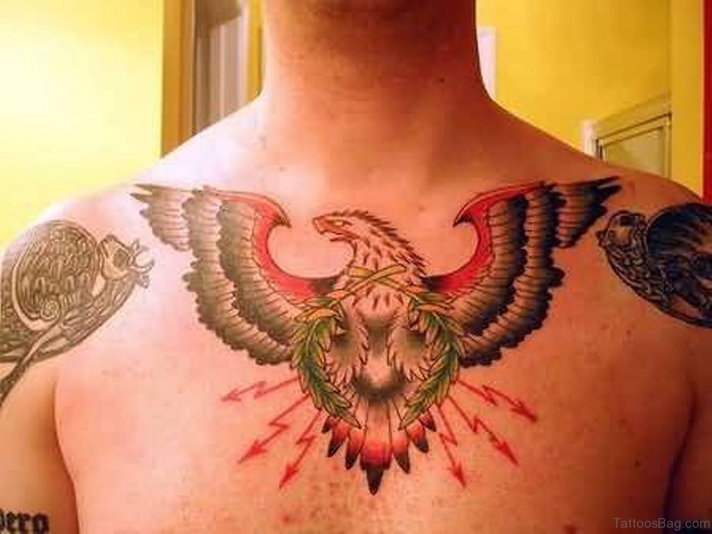 eagle chest tattoos for men 0086