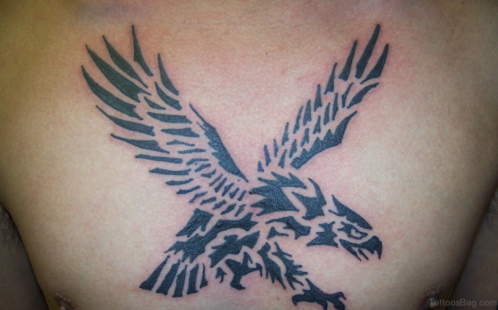 eagle chest tattoos for men 0090