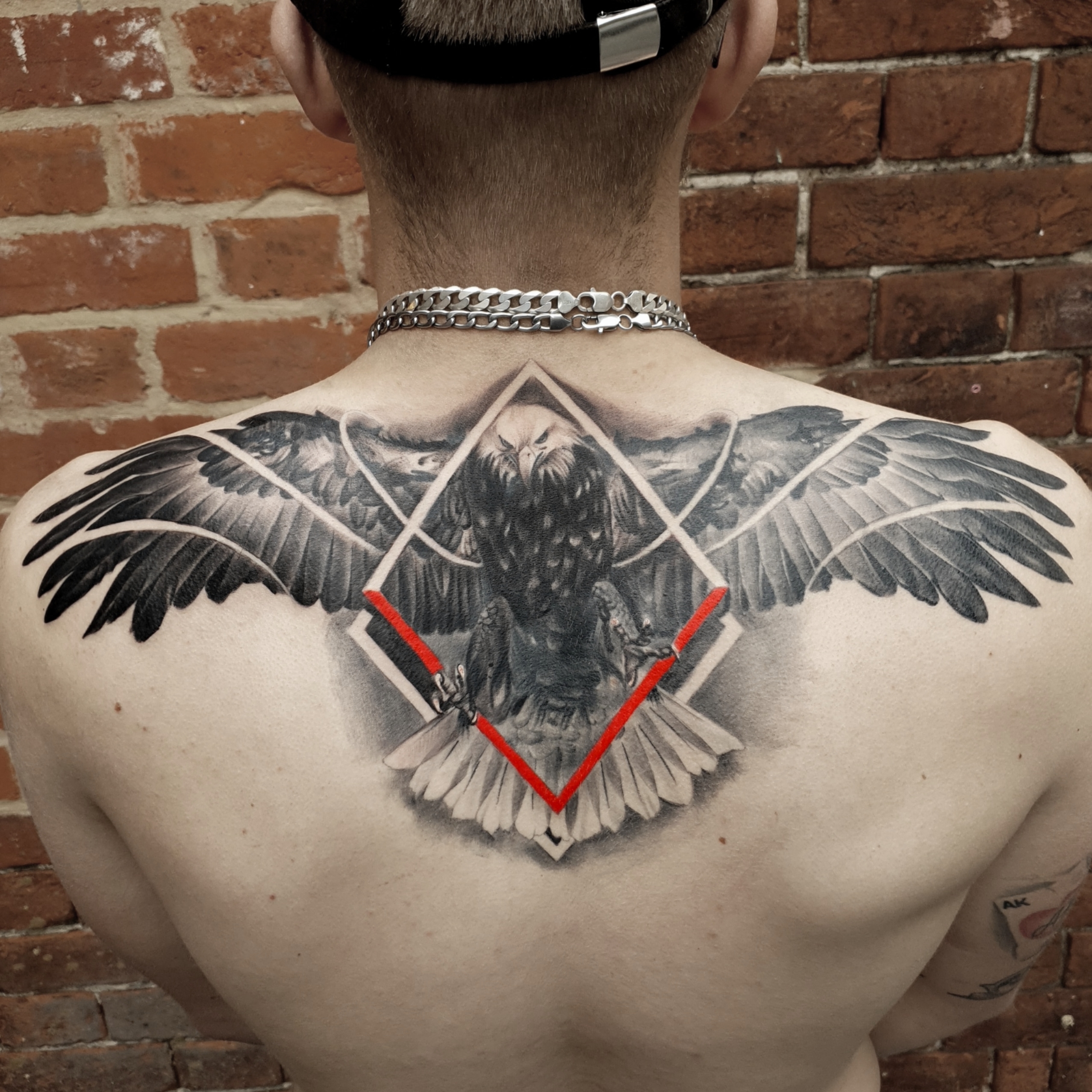 eagle chest tattoos for men 0098