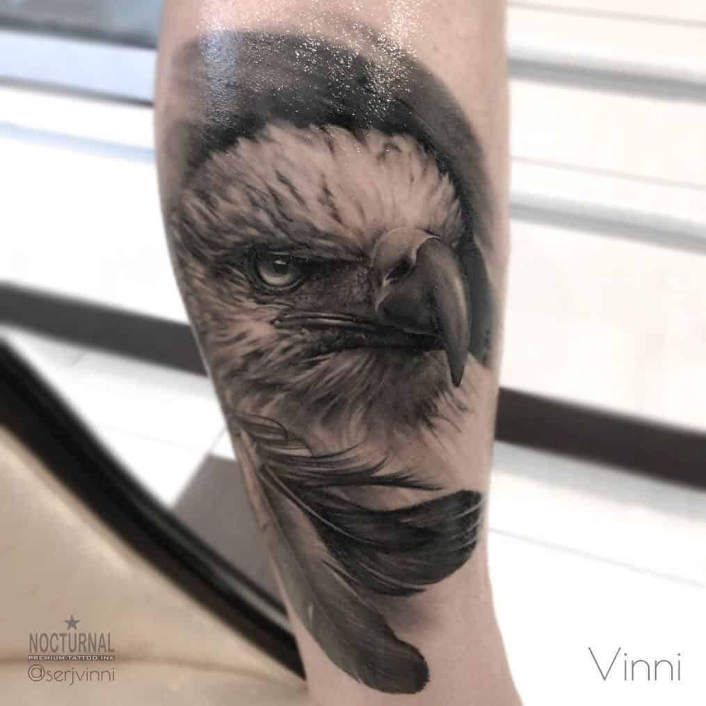 eagle forearm tattoos for men 0026