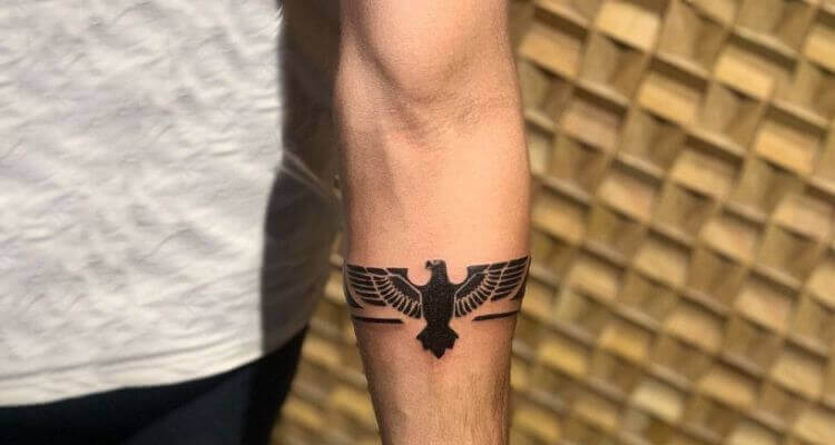 eagle forearm tattoos for men 0027