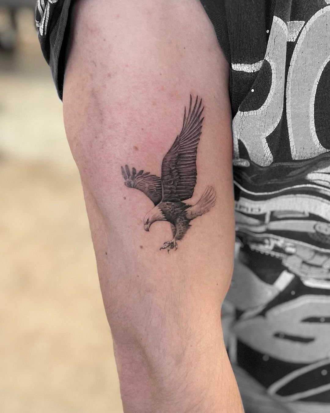 eagle forearm tattoos for men 0031