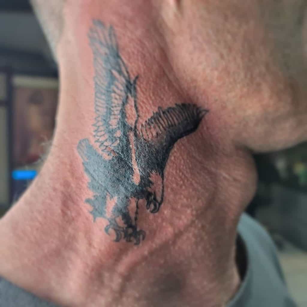 eagle forearm tattoos for men 0058