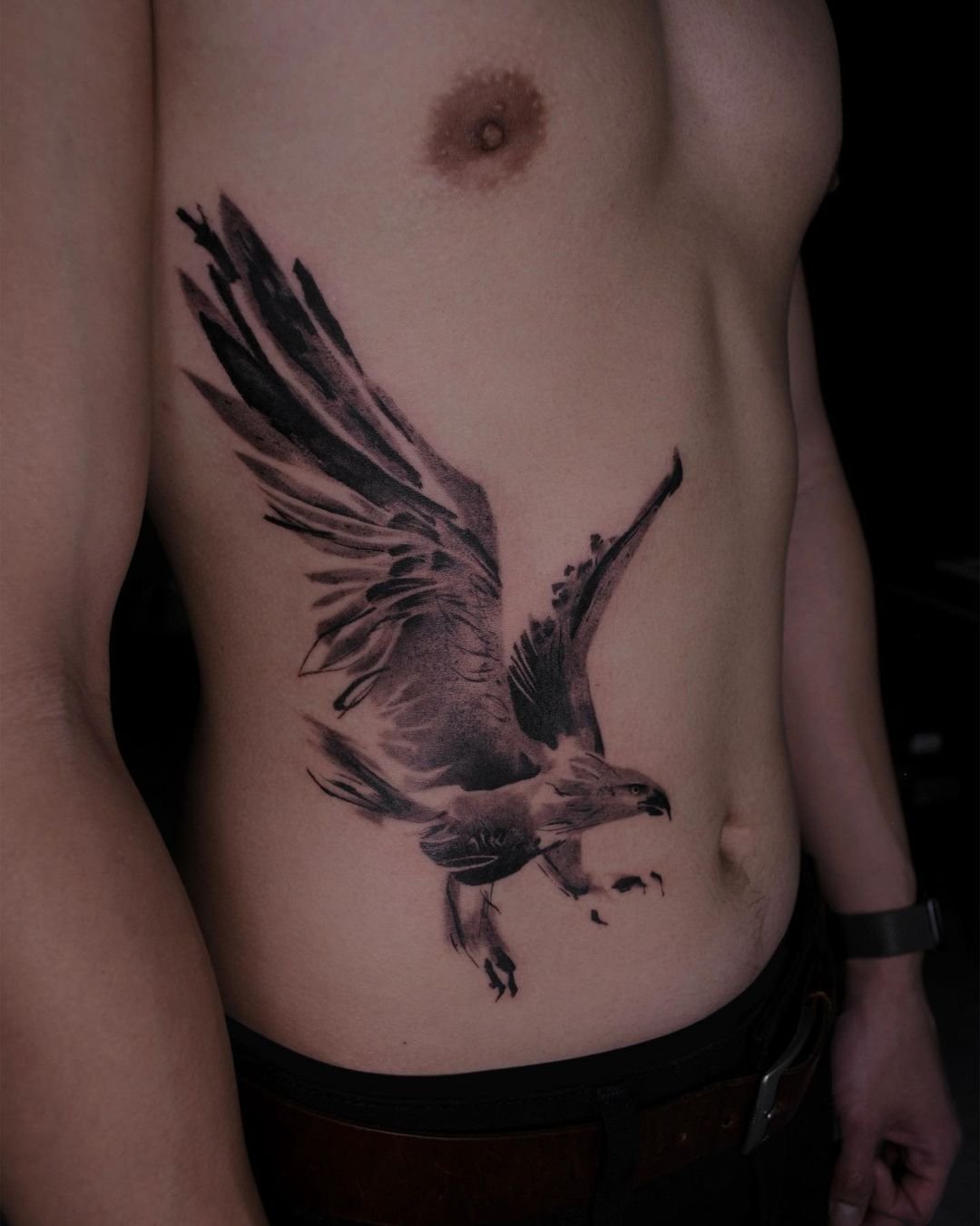 eagle forearm tattoos for men 0059