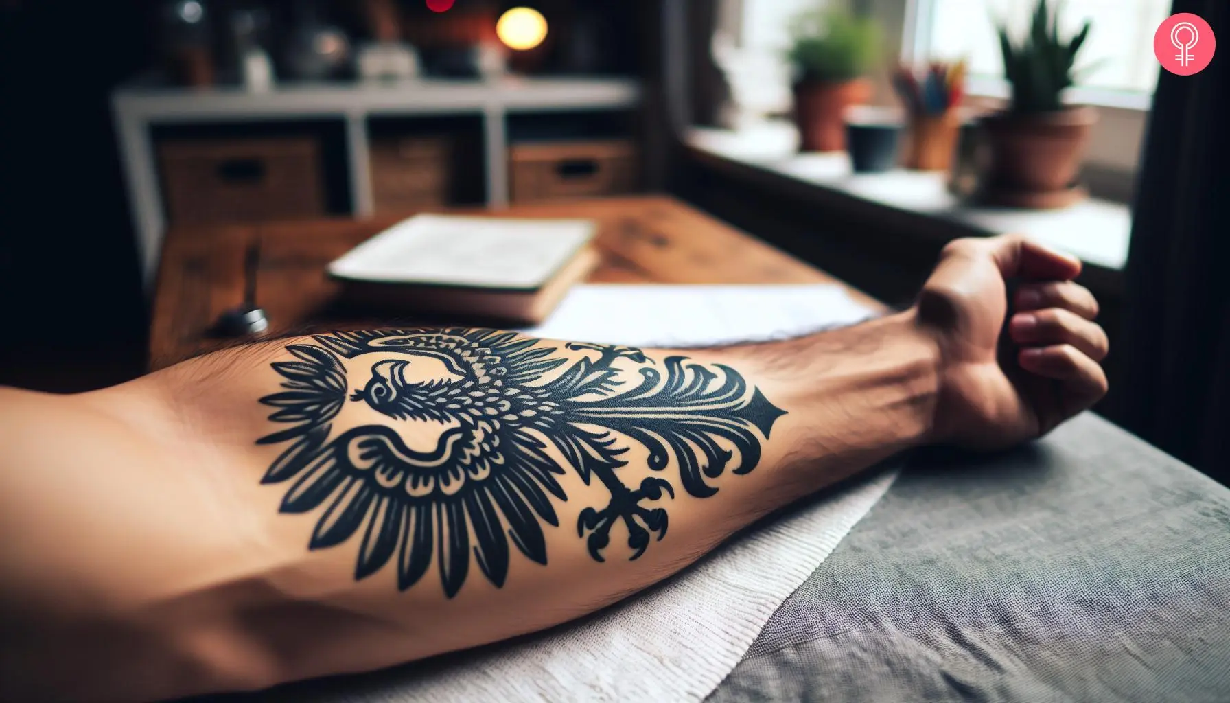 eagle forearm tattoos for men 0078