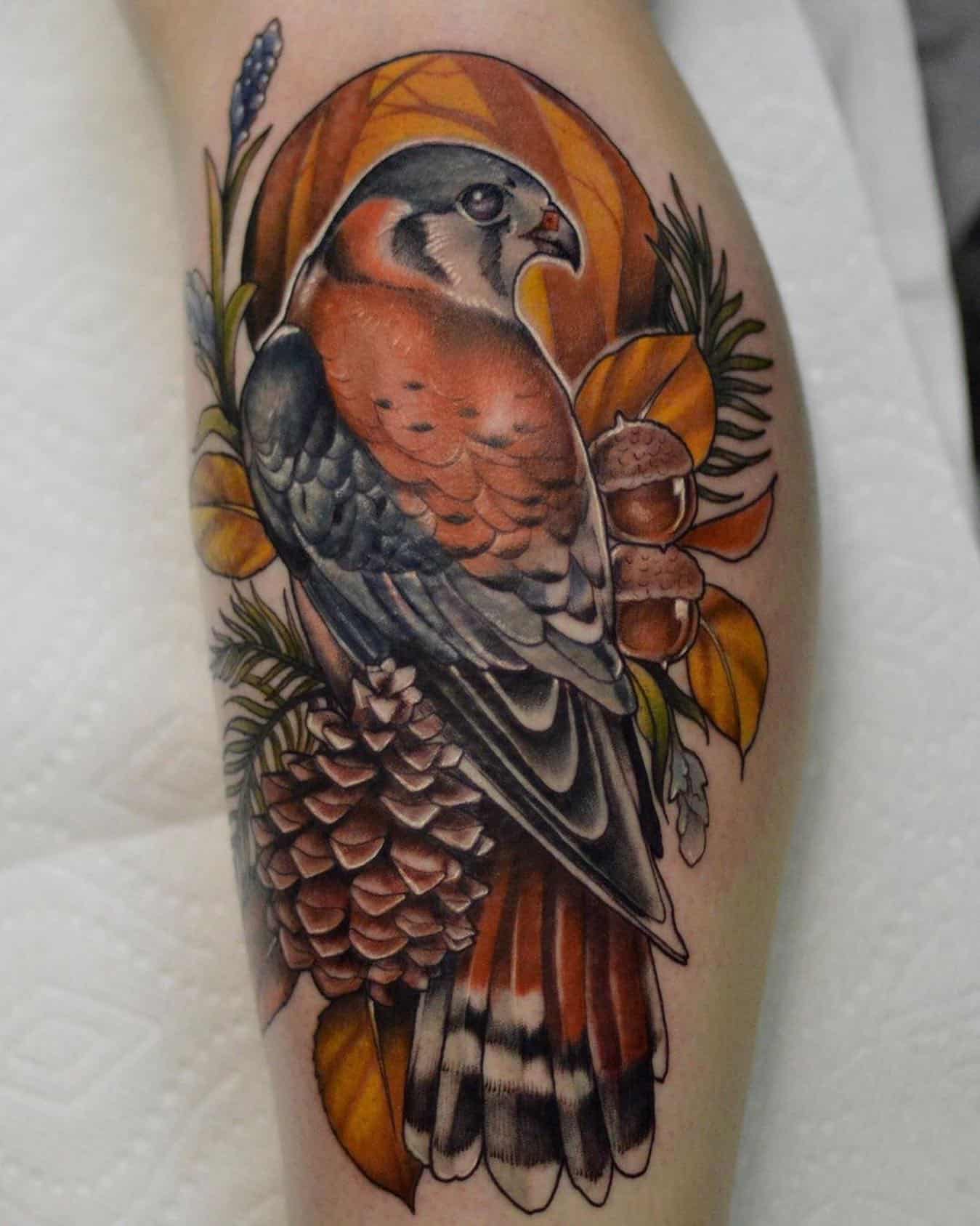 eagle forearm tattoos for men 0092