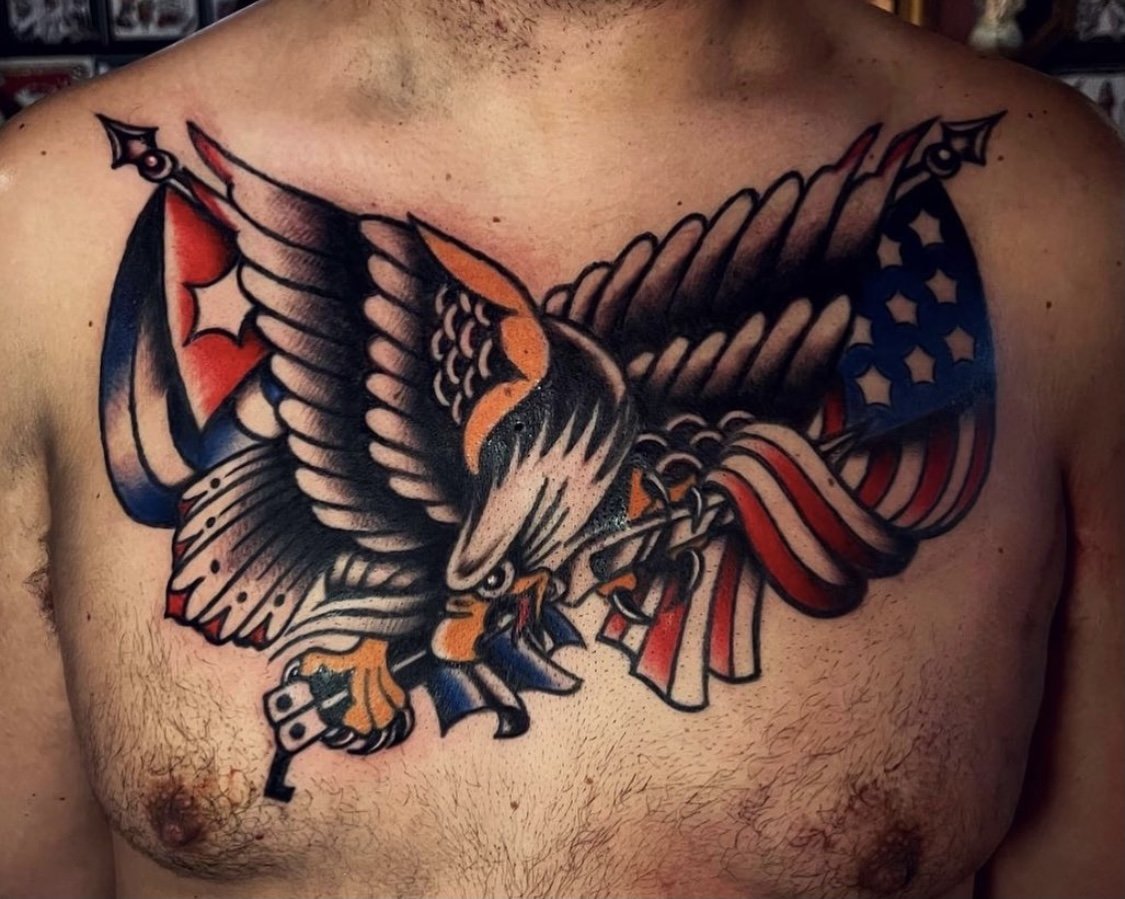 eagle tattoos for men 0012