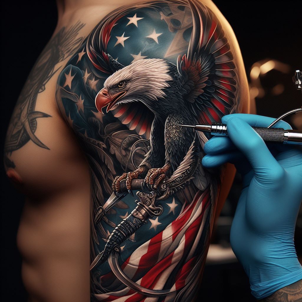 eagle tattoos for men 0084