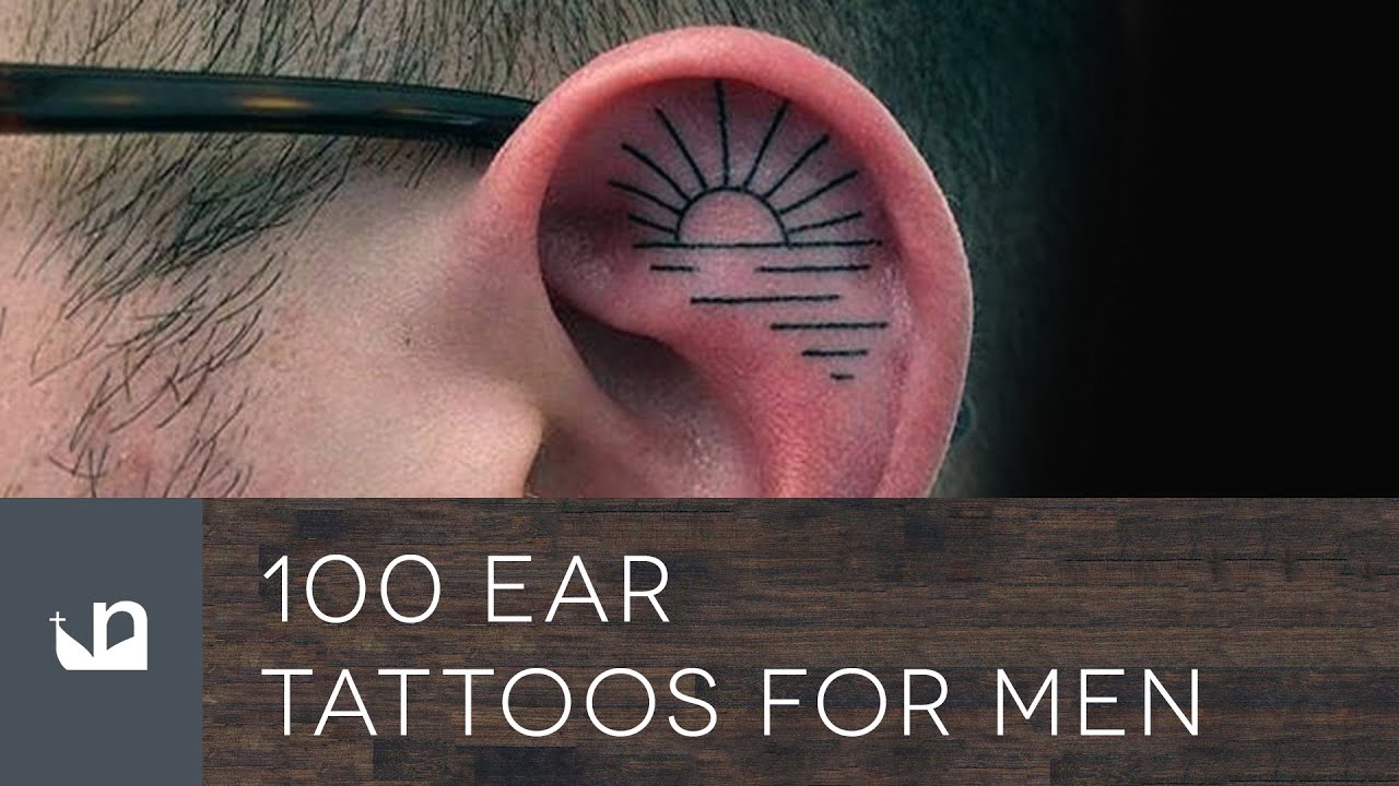 ear tattoos for men 0012