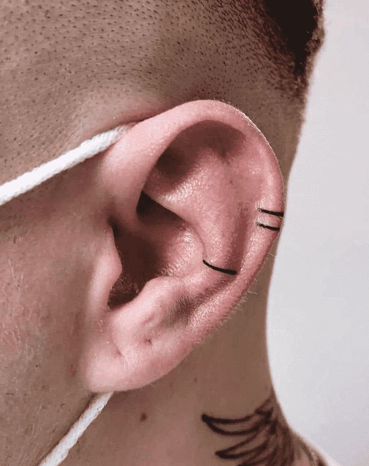 ear tattoos for men 0090