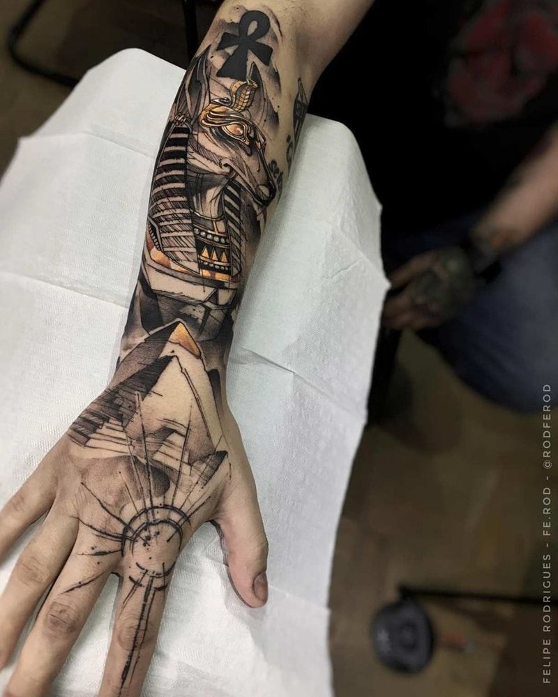 Egyptian tattoos for men 0021