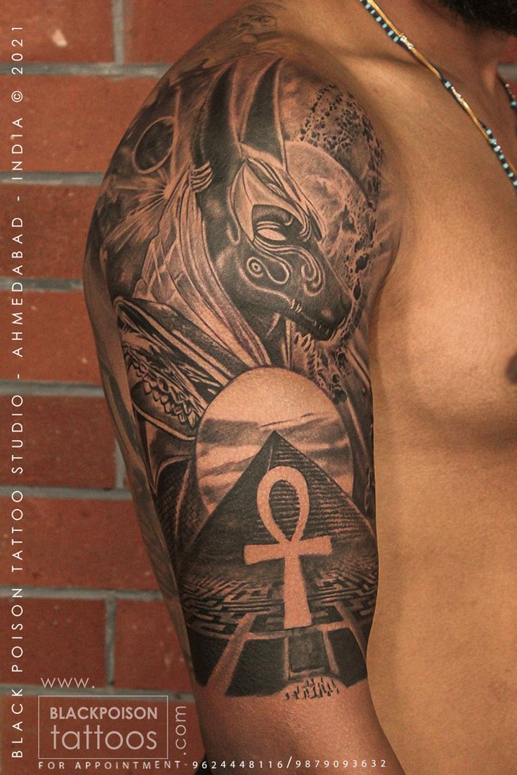 Egyptian tattoos for men 0043