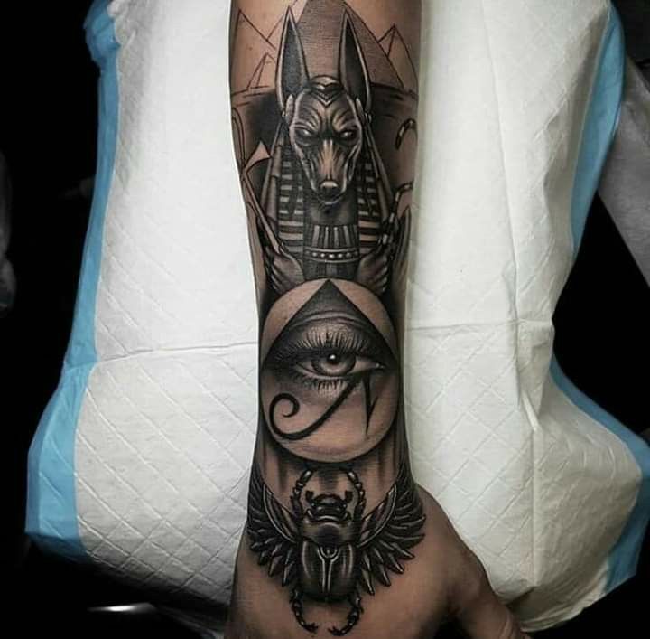 Egyptian tattoos for men 0099