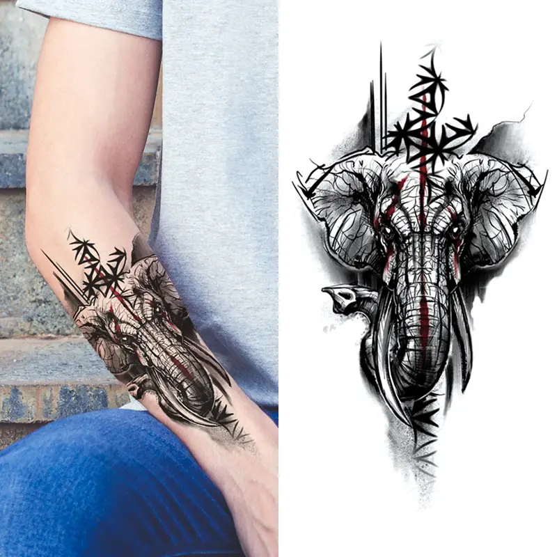 elephant tattoos for men ideas