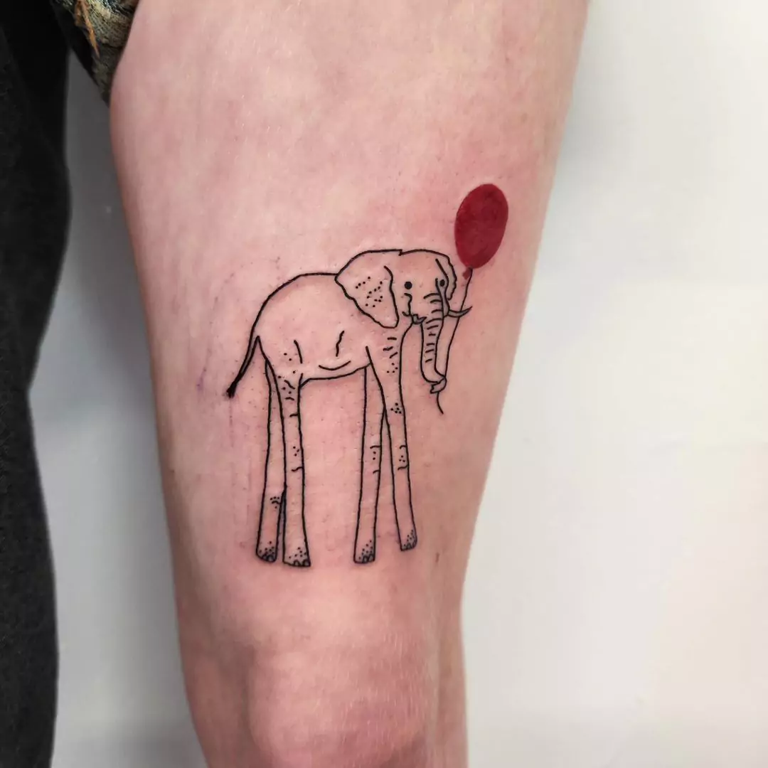 elephant tattoos for men 0010