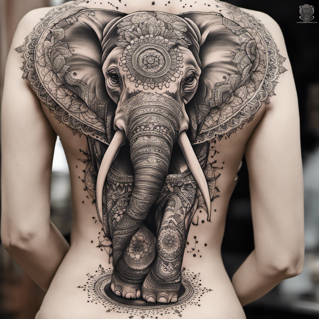 elephant tattoos for men 0015