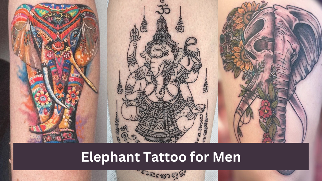 elephant tattoos for men 0017