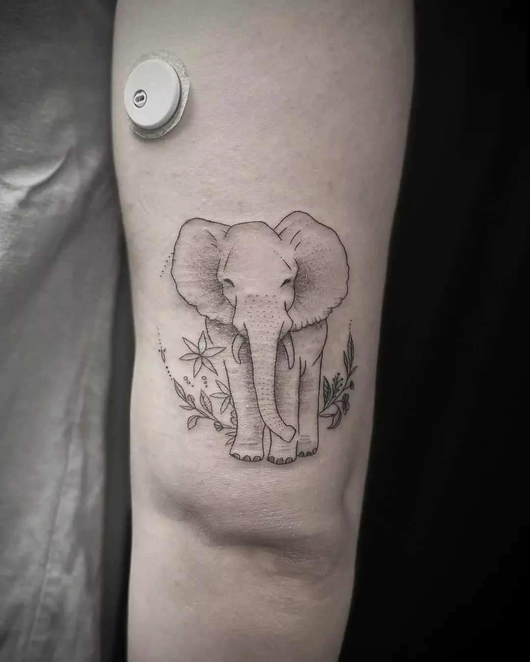 elephant tattoos for men 0020