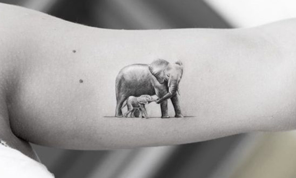 elephant tattoos for men 0028