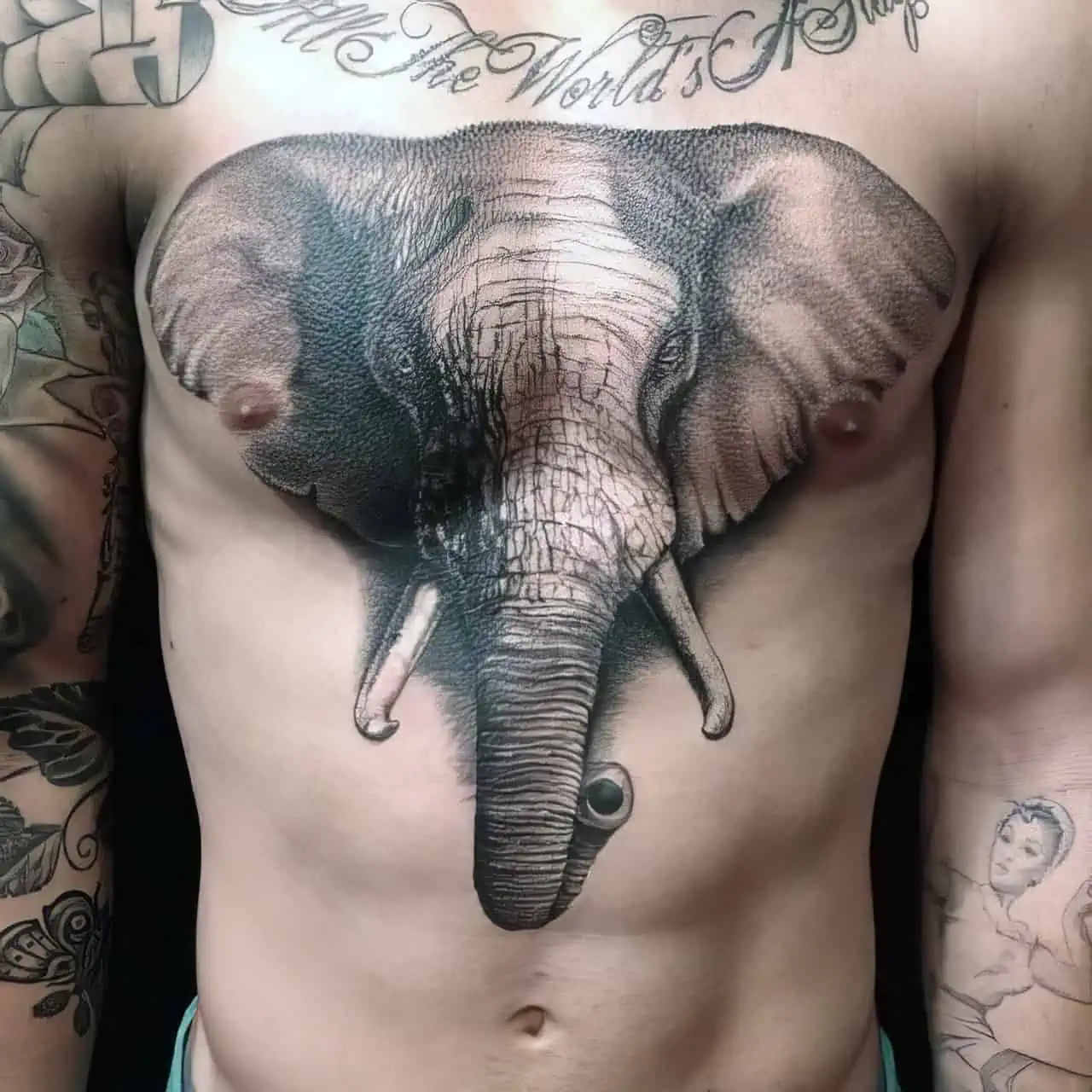 elephant tattoos for men 0029