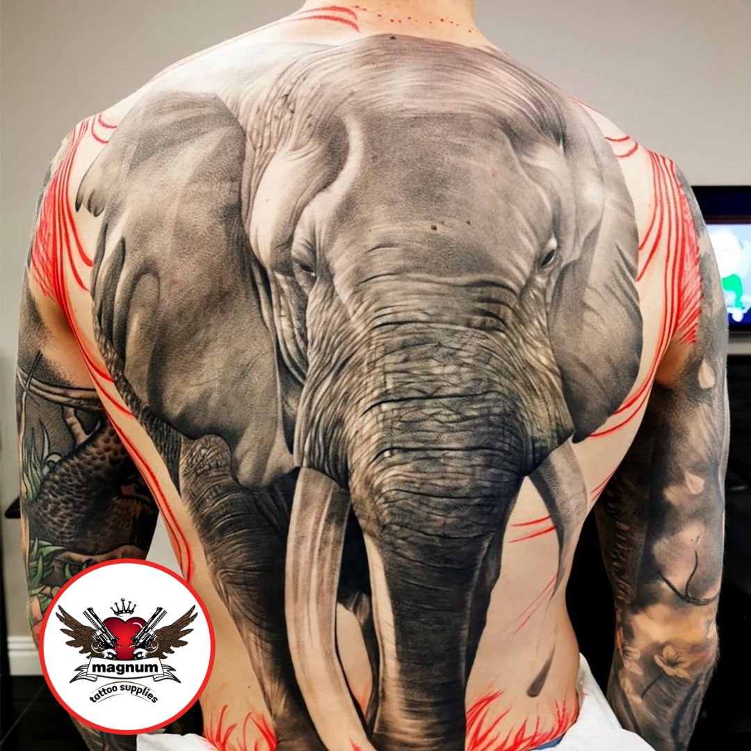 elephant tattoos for men 0034