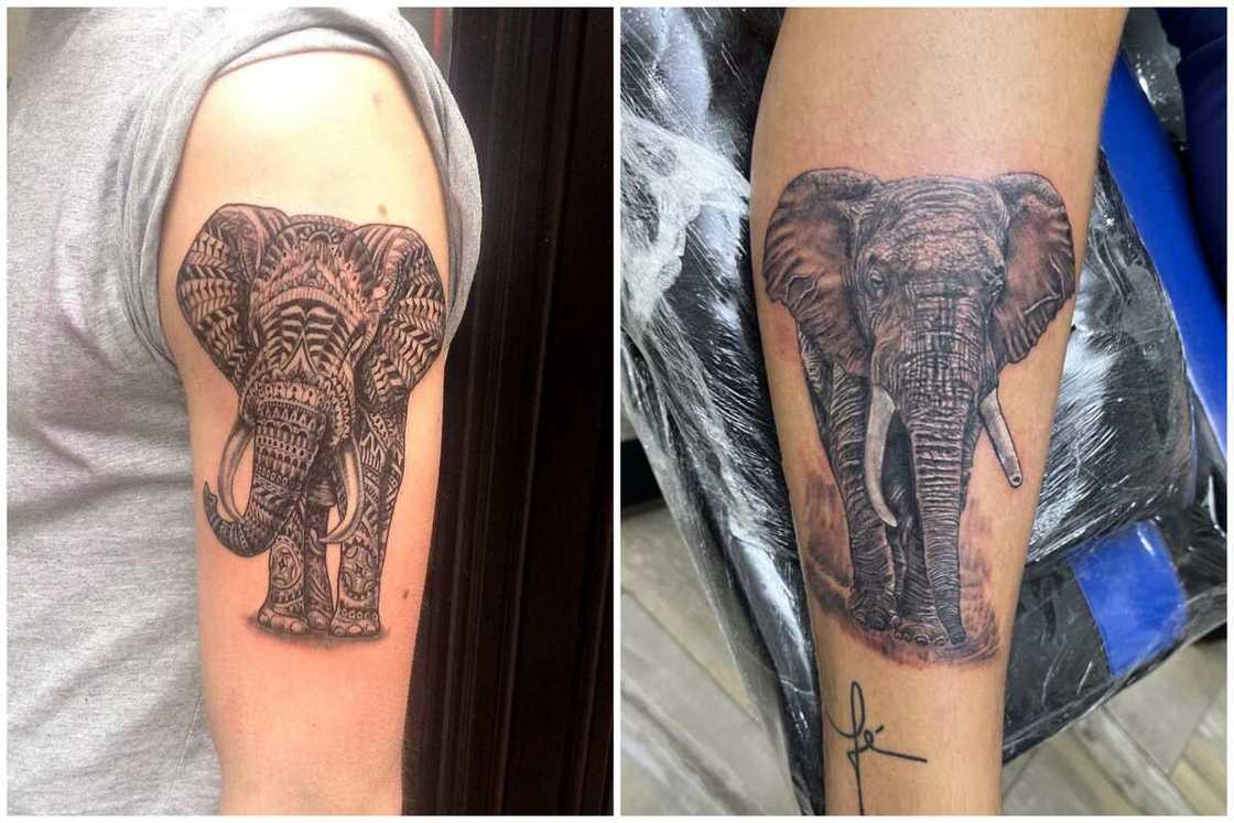 elephant tattoos for men 0040