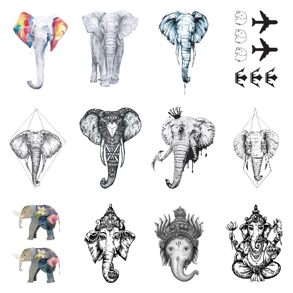 elephant tattoos for men 0042