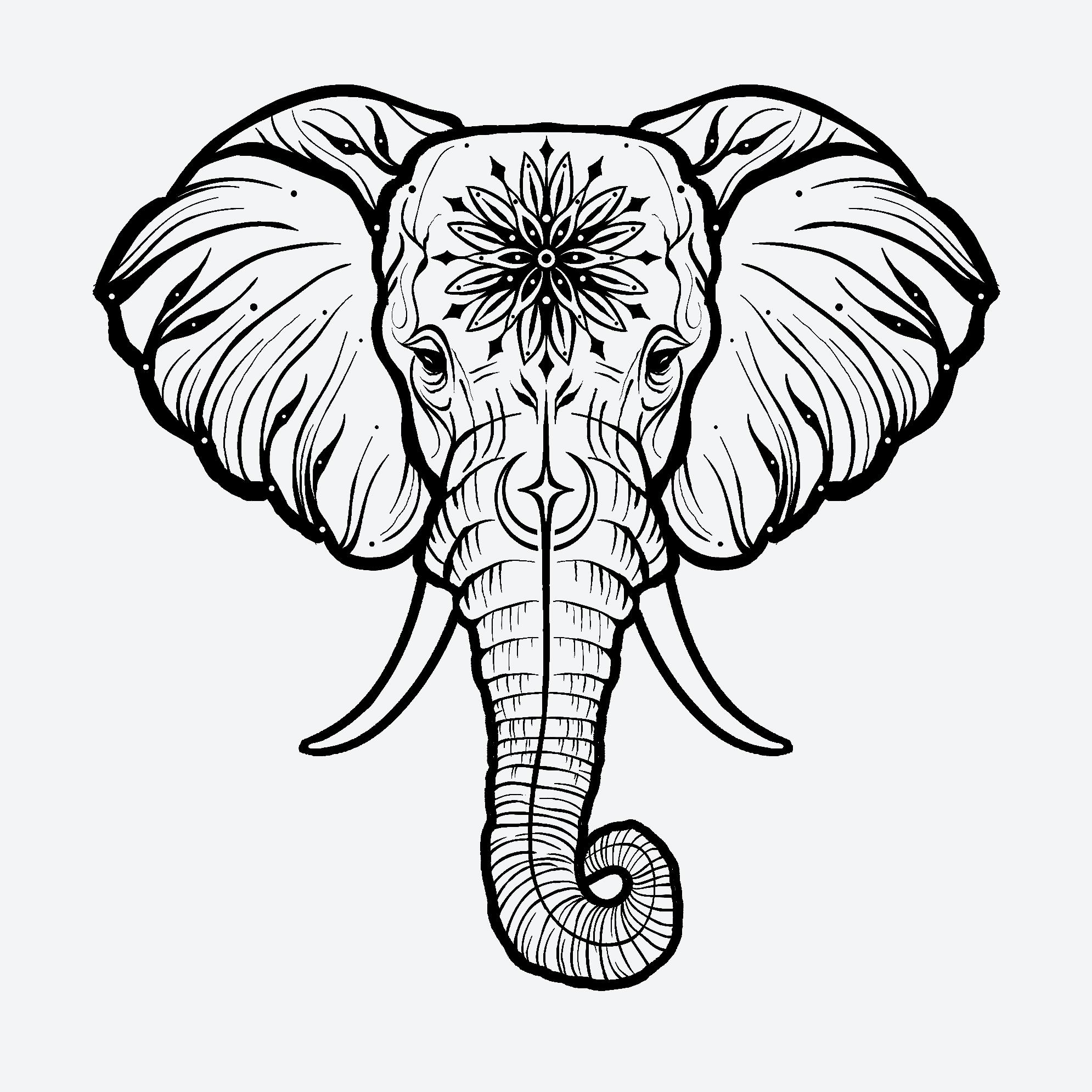 elephant tattoos for men 0049