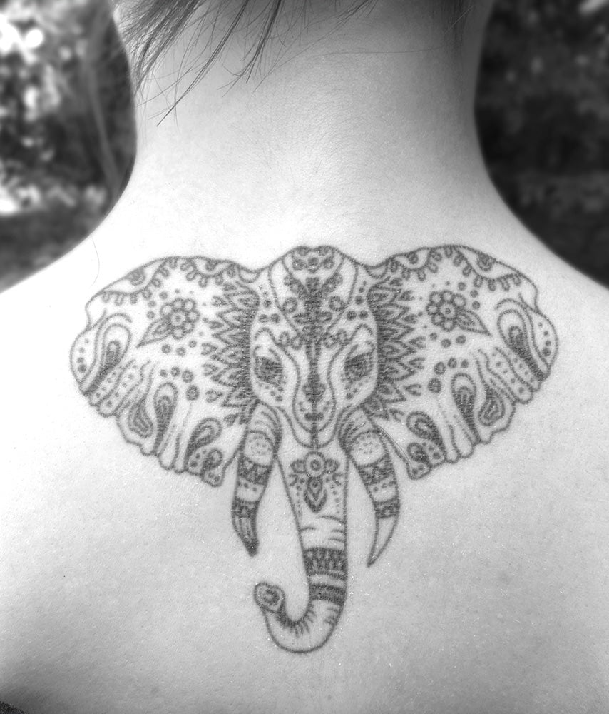 elephant tattoos for men 0053