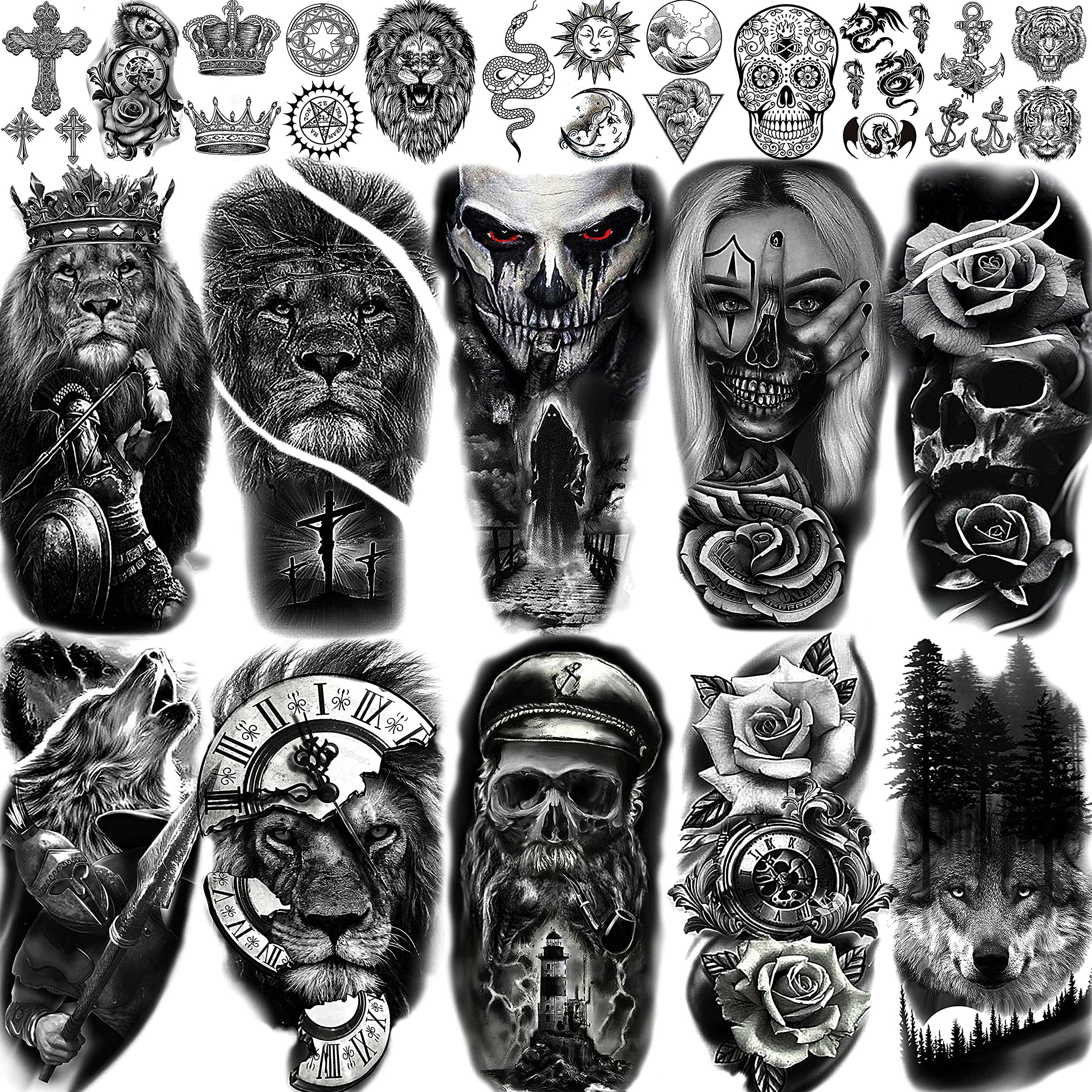 evil tattoos for men 0026