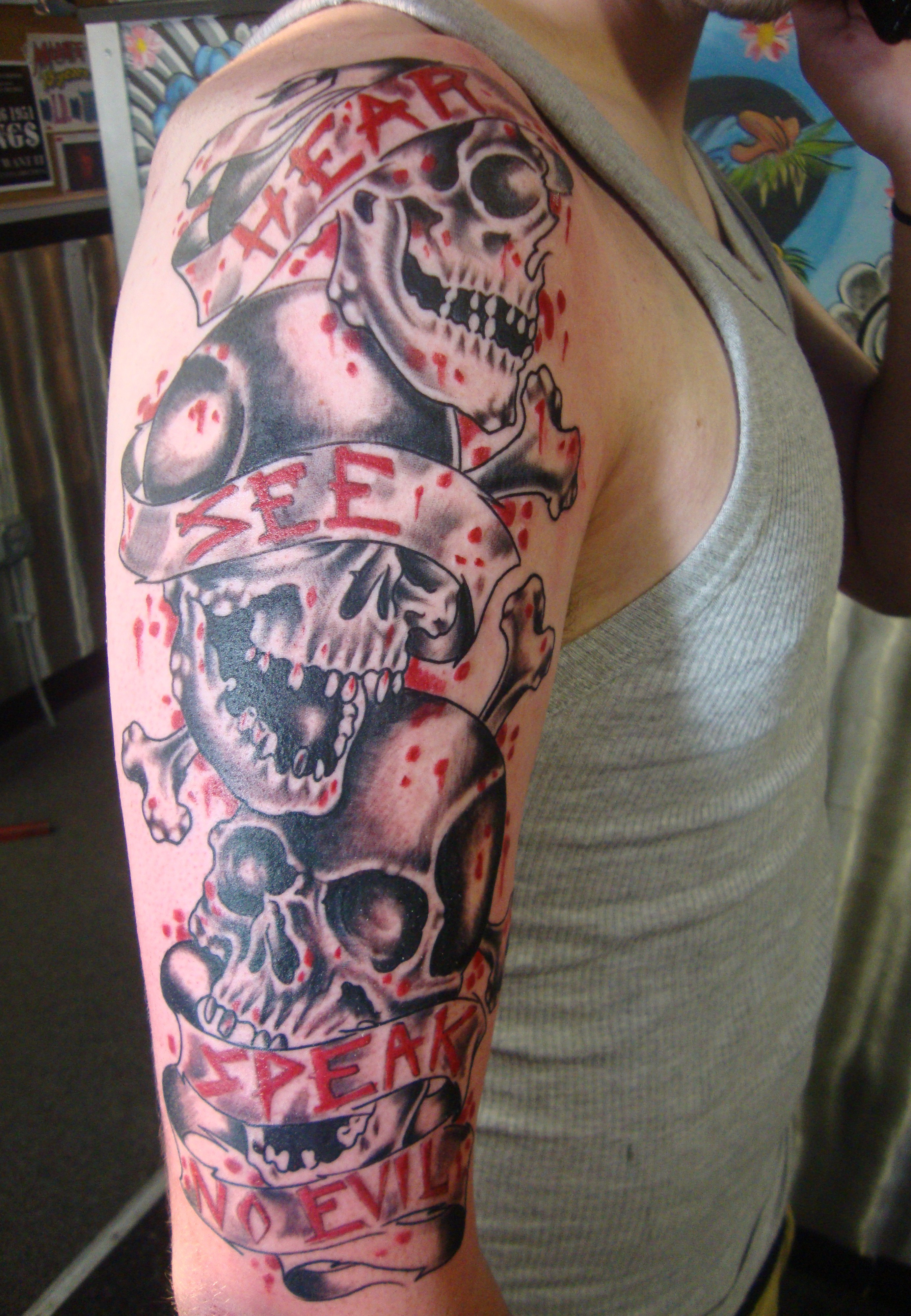 evil tattoos for men 0030