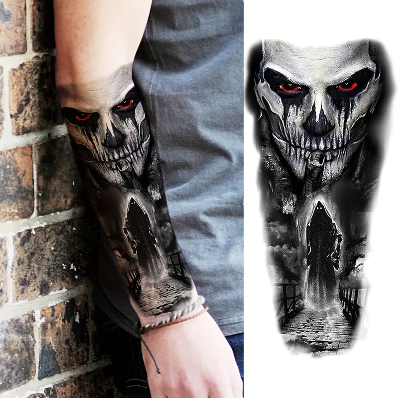 evil tattoos for men 0044