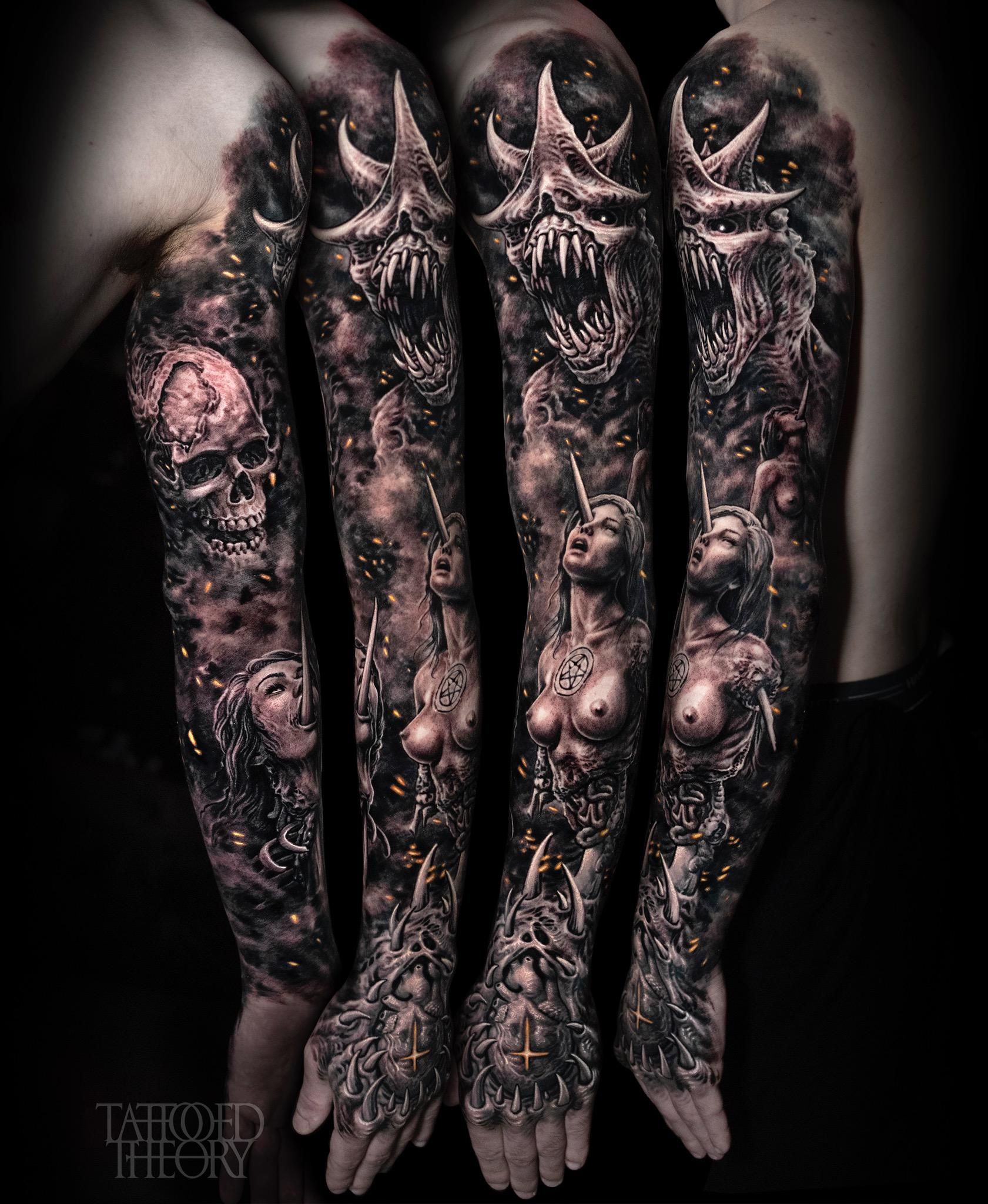 evil tattoos for men 0081