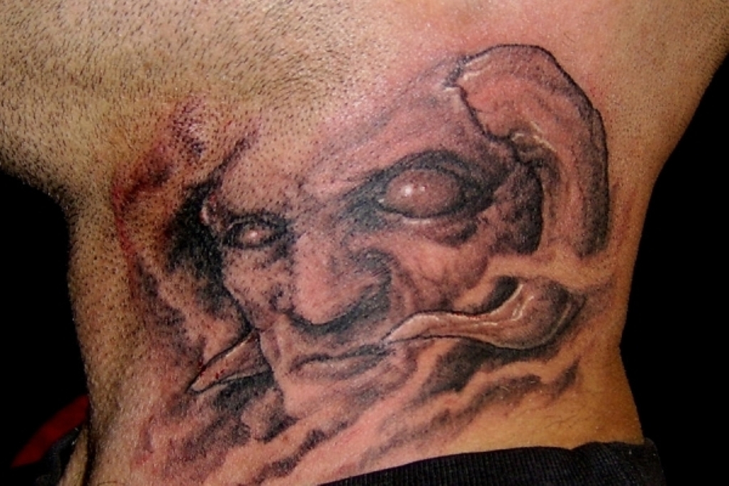 evil tattoos for men 0086