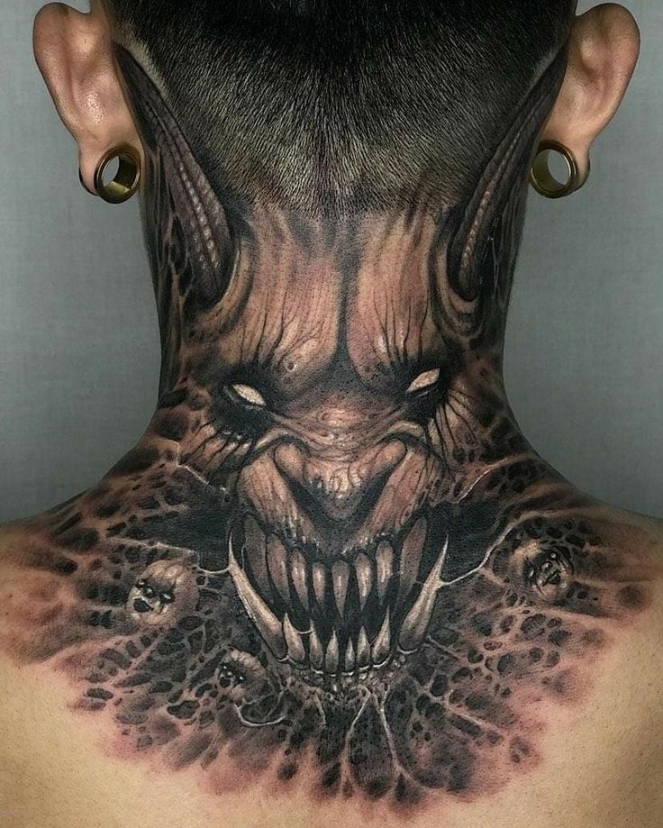 evil tattoos for men 0098