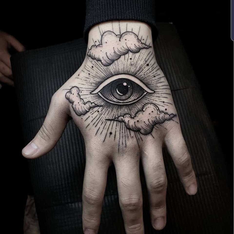 eye hand tattoos for men 0025