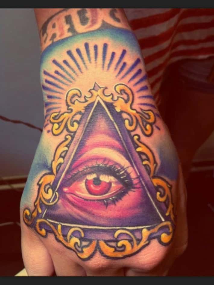 eye hand tattoos for men 0056