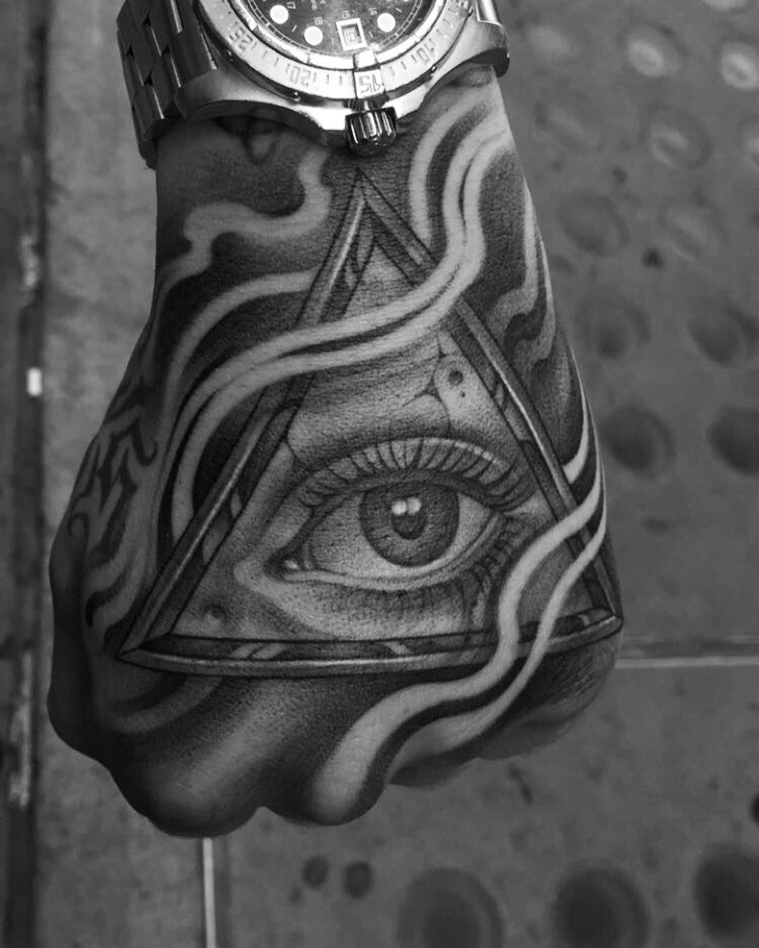 eye hand tattoos for men 0077