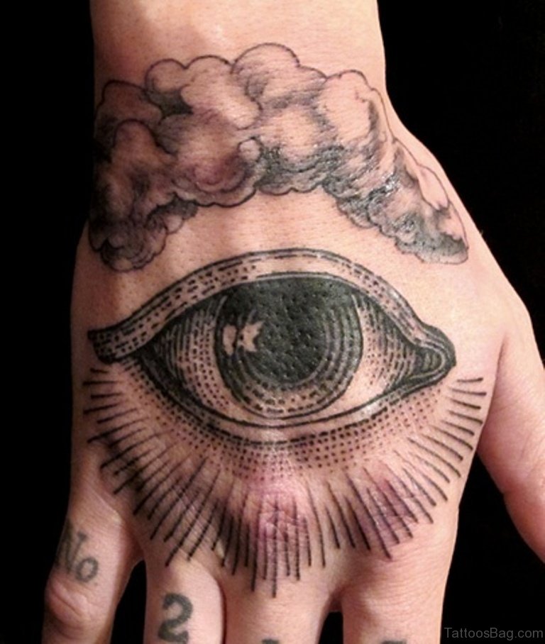 eye hand tattoos for men 0099