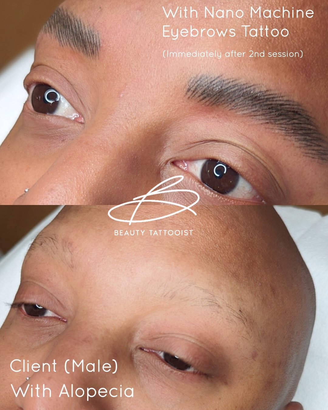 eyebrow tattoo for men vs microblading