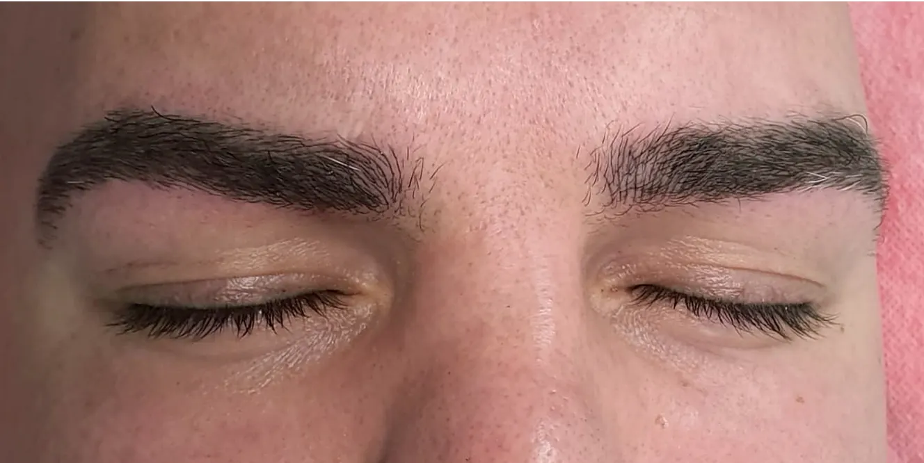 eyebrow tattoo for men 0011