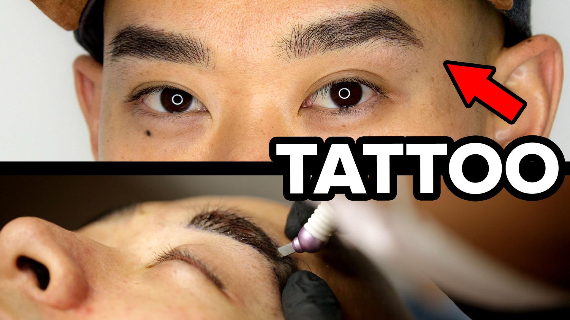 eyebrow tattoo for men 0064