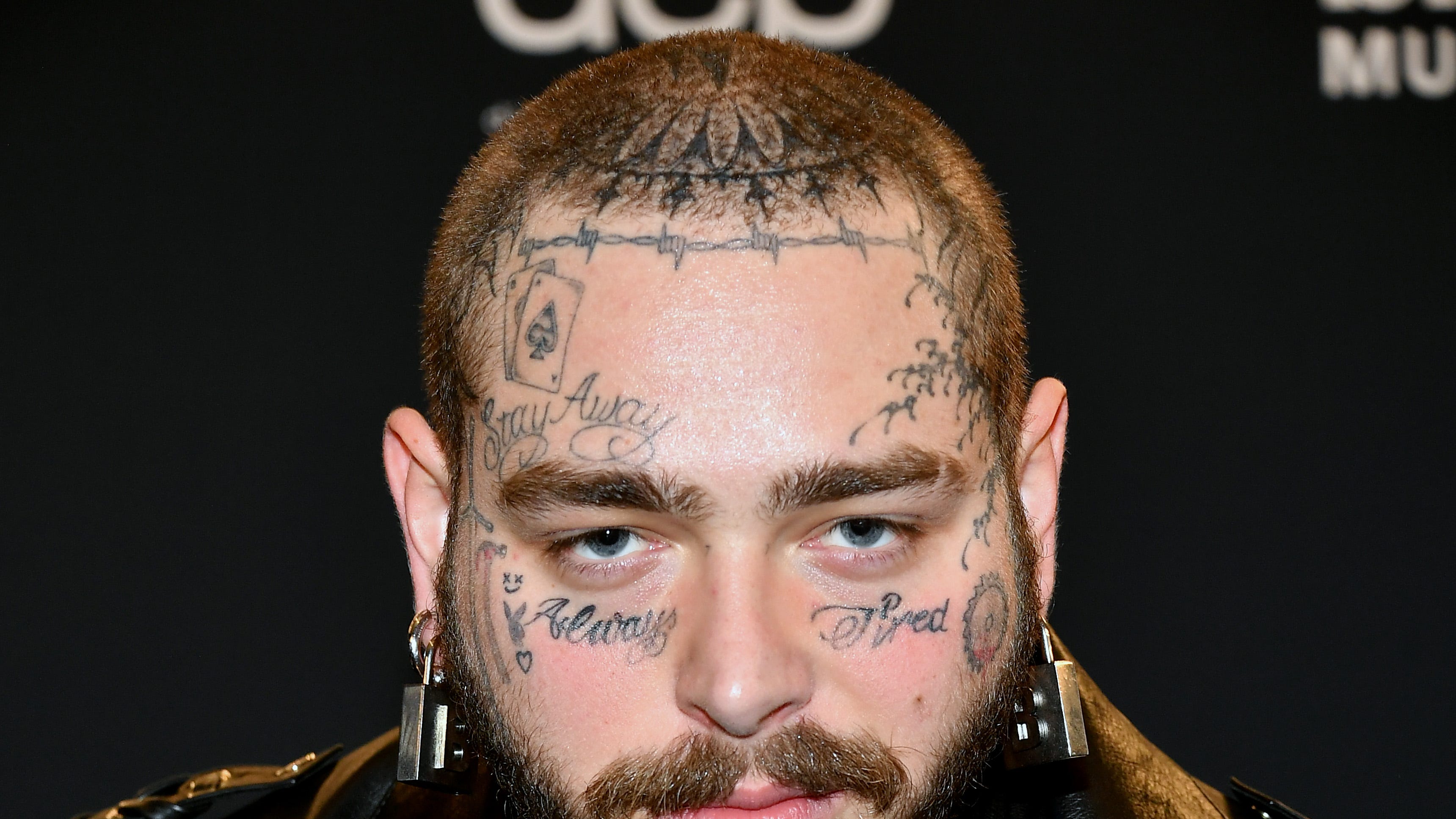 face tattoos for men Cross 0021