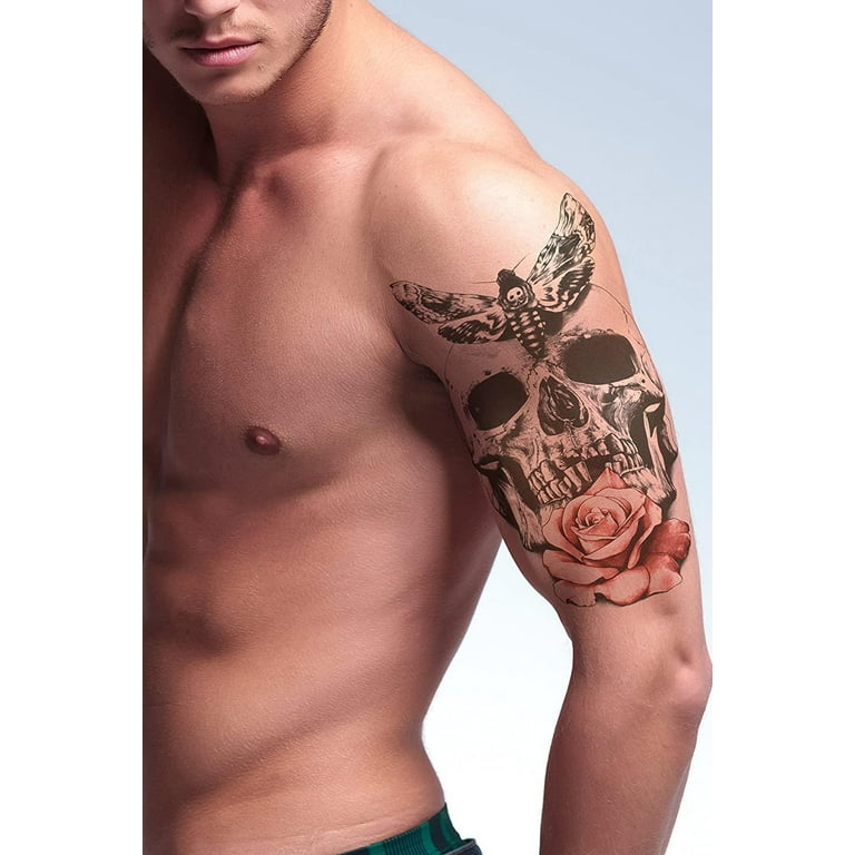 face tattoos for men Cross 0099