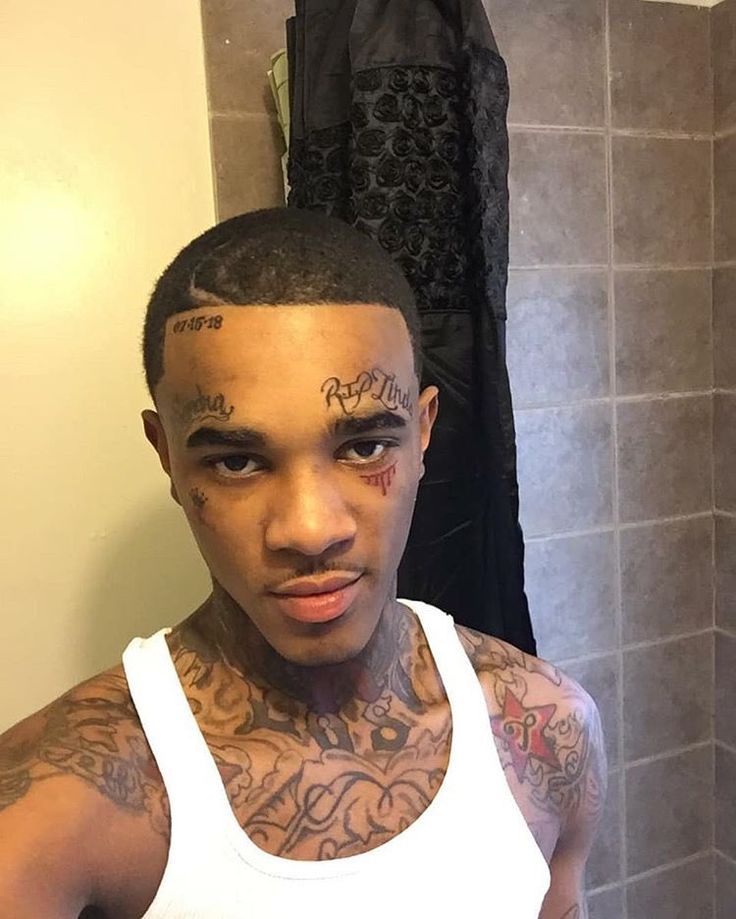 face tattoos for men ideas