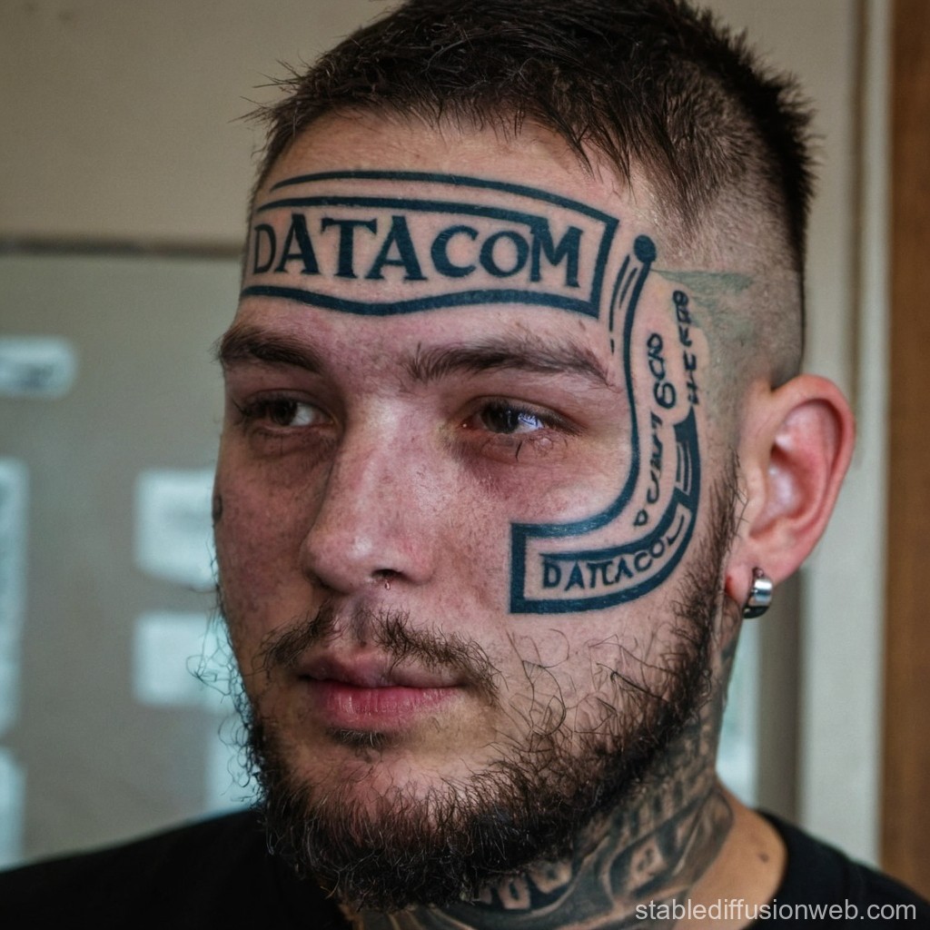 face tattoos for men 0022