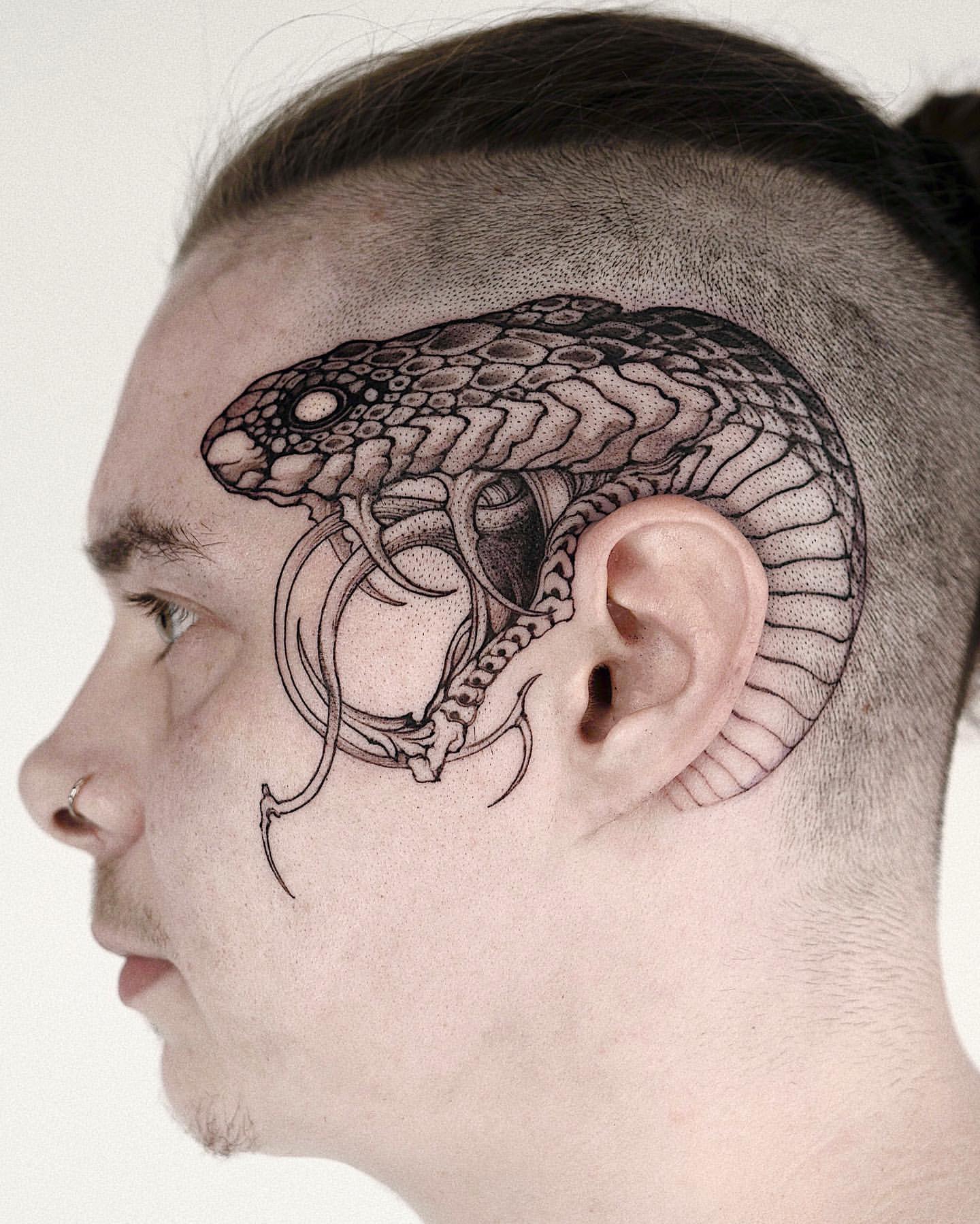 face tattoos for men 0025