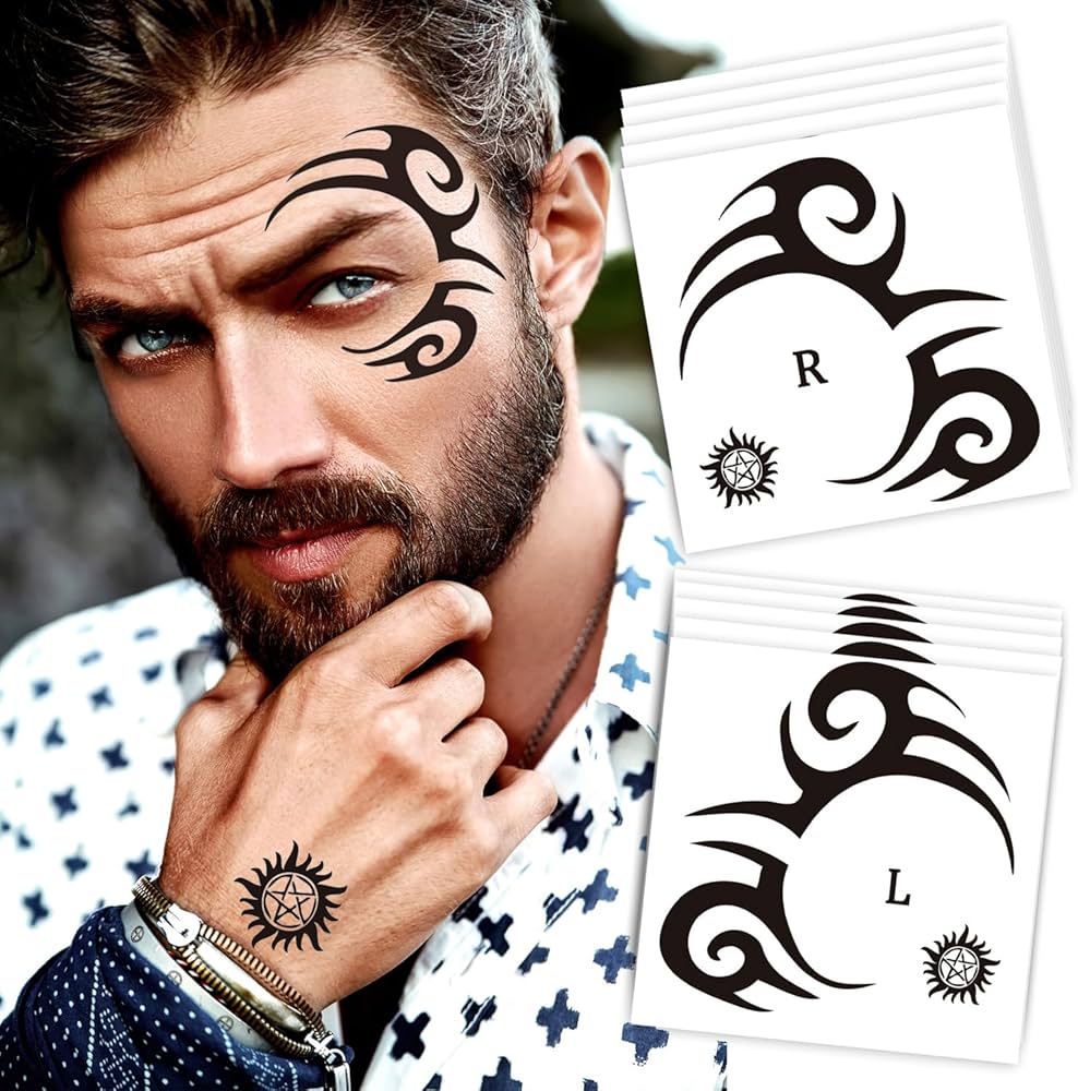 face tattoos for men 0027